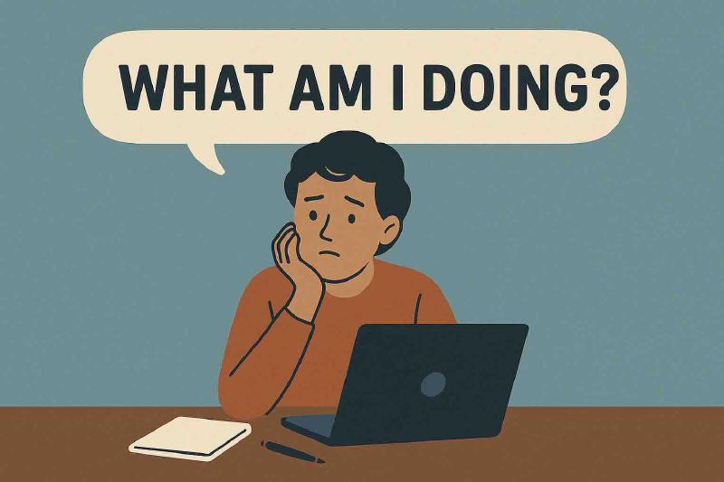 Featured image of post What am I doing?